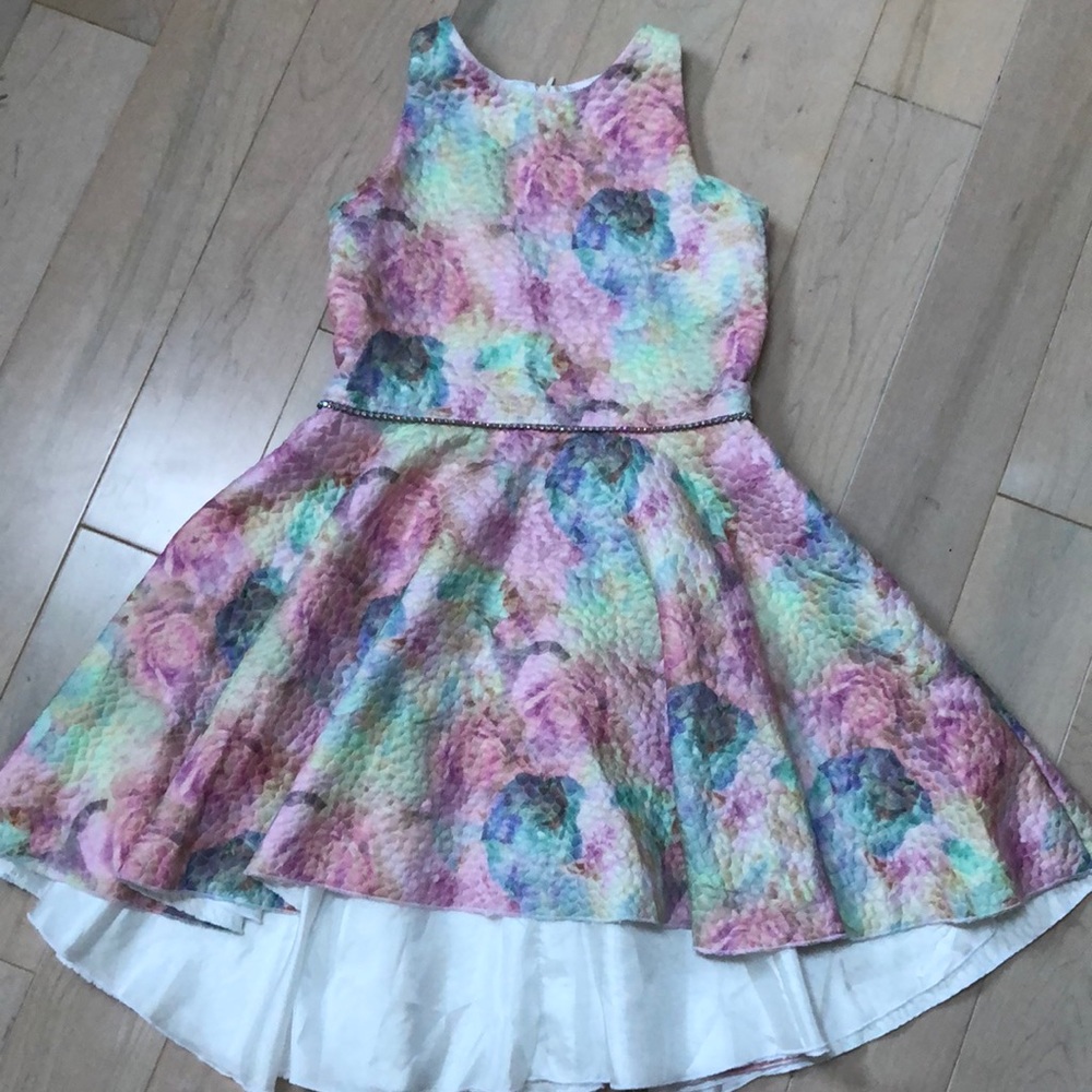 Dolls & Divas made in usa gorgeous jeweled waist trim dress